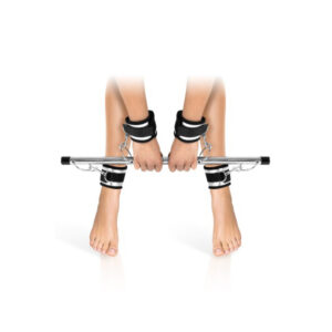 Barra Costrittiva Con 4 Manette – argento, regolabile