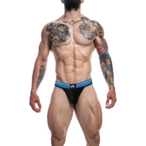Jockstrap Nero/Blu L – taglia L