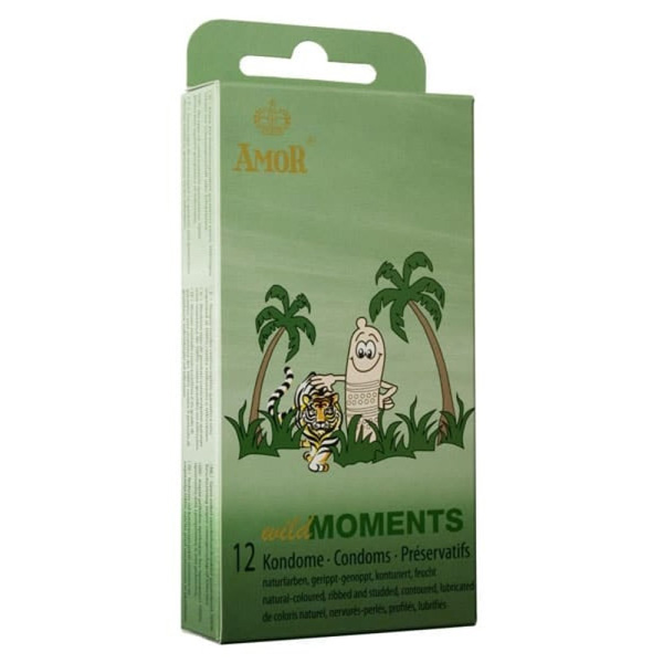 Wild Moments Condoms – confezione da 12 pezzi