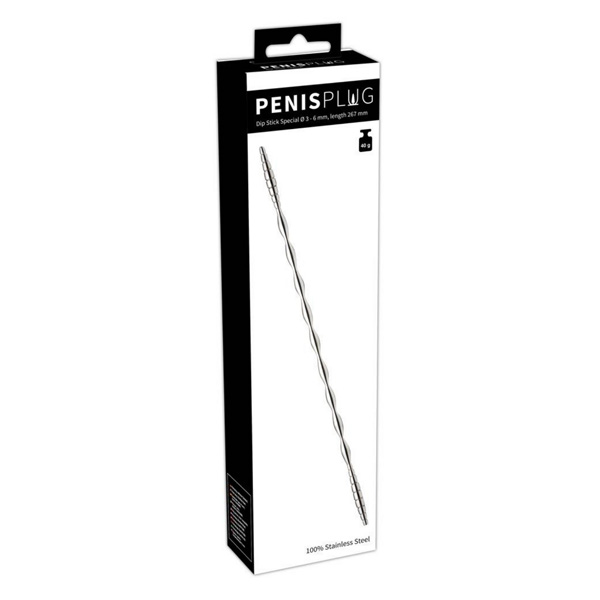 Penis Plug Dip Stick Uretra – stimolatore uretrale in metallo