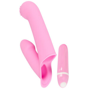 Stimolatore Per Dita Batterie Pink – forma a dito, colore rosa