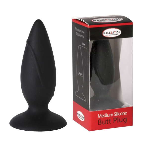 Malesation Silicone Plug Medium – plug anale in silicone di taglia media