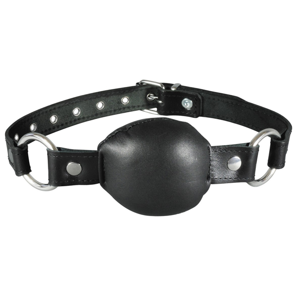 Xxdreamtoys Leather Mouth Gag Short – gag in pelle regolabile