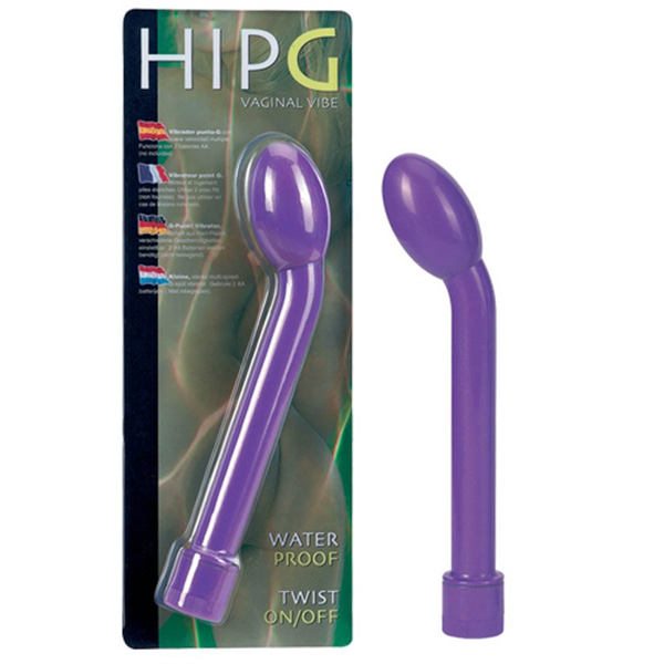 G Spot Viola Batterie "Hip G" – vibratore a batteria con design ergonomico