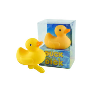 Papera Con Pene Gialla – gadget scherzo in plastica