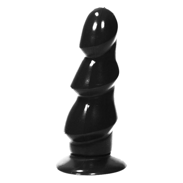 All Black 3-Waves-Dildo – 17 cm di lunghezza