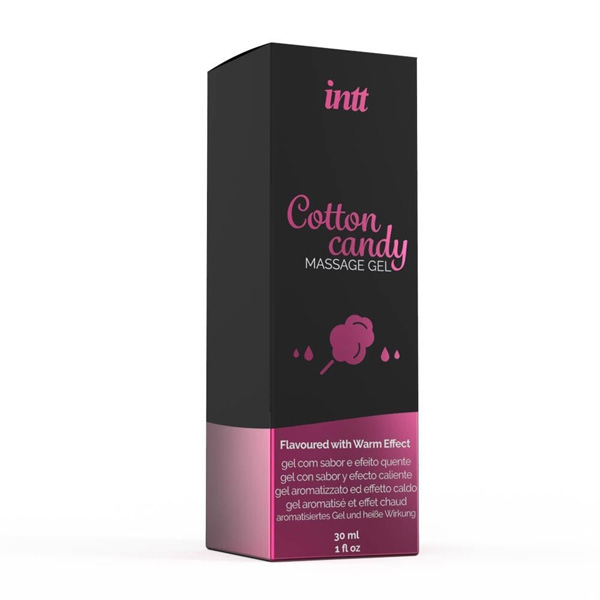 Gel Massaggio Effetto Caldo Zucchero Filato – 30 ml