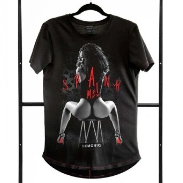 T-Shirts For Men Con Stampa S – T-shirt nera, taglia S