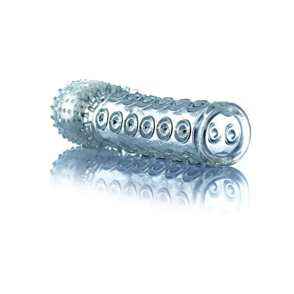 Guaina Trasparente Stimolante – 13,5 cm