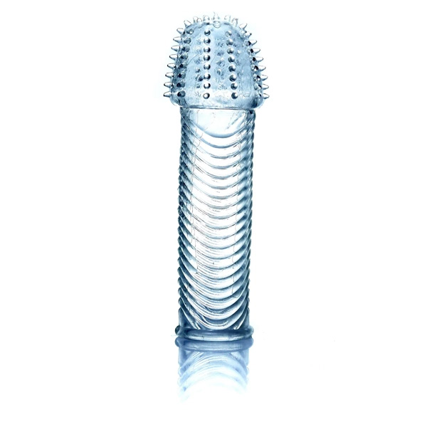 Guaina Trasparente Stimolante – 14 cm