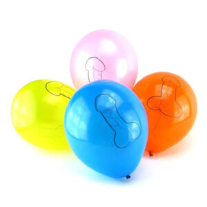 X-Rated Pecker Balloons – confezione da 8 palloncini gonfiabili