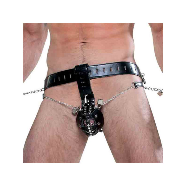Cock Cage Chastity Belt – gabbia regolabile in colore nero