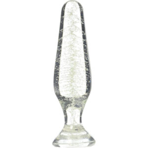 Fireflay Tapered Glass Plug – plug anale fluo di taglia S