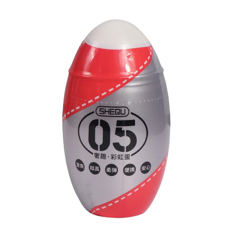 Rainbow Egg Red Clave 51 – masturbatore per uomo forma ovetto