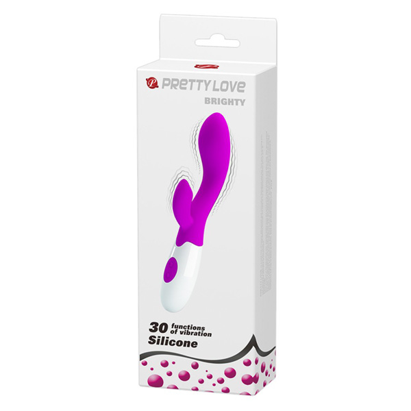 Prettylove Brighty – rabbit vibratore con batteria doppia
