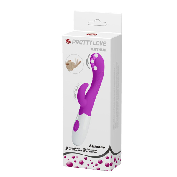 Prettylove Arthur – rabbit vibrante per donna
