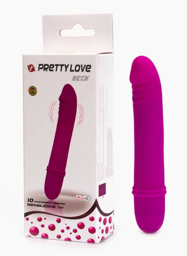 Mini Vibratore Batteria Viola "Beck"