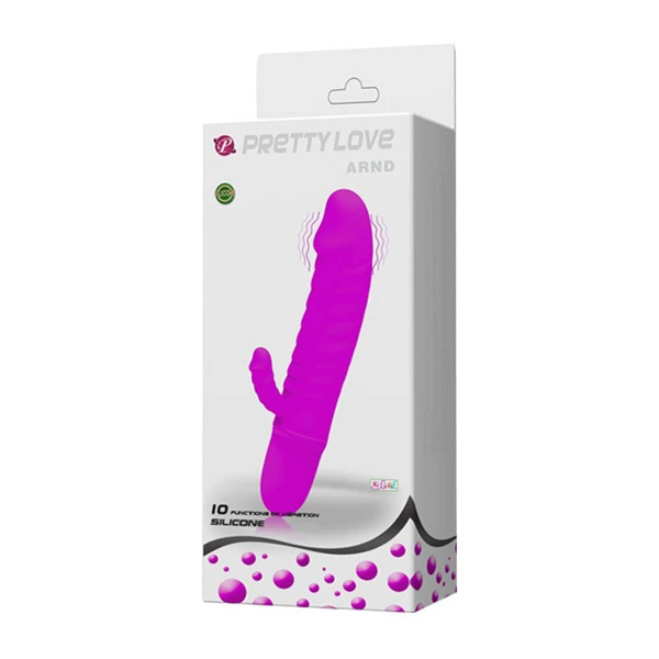 Mini Rabbit Batterie Fucsia "Arnd" – stimolatore vibrante piccolo