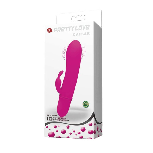 Mini Rabbit Batteria Fucsia Caesar – design a forma di coniglio