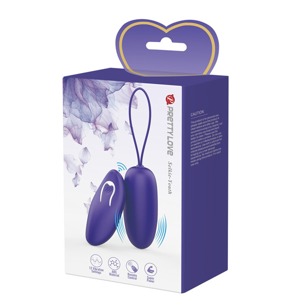 Ovetto Usb Viola Con Telecomando – forma ovetto, colore viola, taglia XS