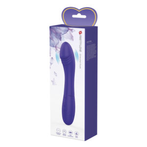 Vibratore Usb Viola "Elemental-Youth" – forma fallo, 7 modalità di vibrazione