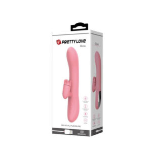 Rabbit Rotation Clitoride Usb Rosa "Gina" – 8 modalità di rotazione