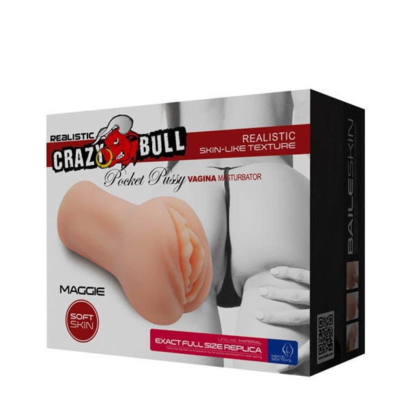 Vagina Silicone Soft Maggie – masturbatore stimolante in silicone