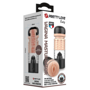Masturbatore Vagina Con Lingua Batteria "Emily" – 179 mm x 69 mm