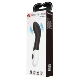 Vibratore Batterie Nero Bishop – 7 pollici