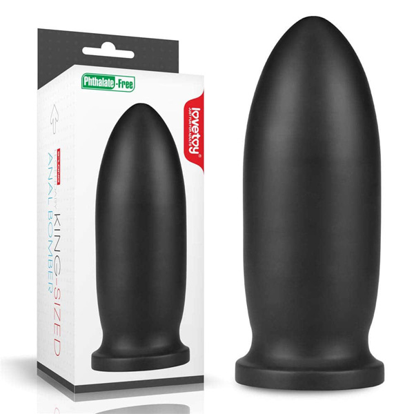 9" King-Sized Anal-Black – plug anale di grandi dimensioni