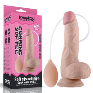 Fallo Realistico Eiaculazione – 8" con palle