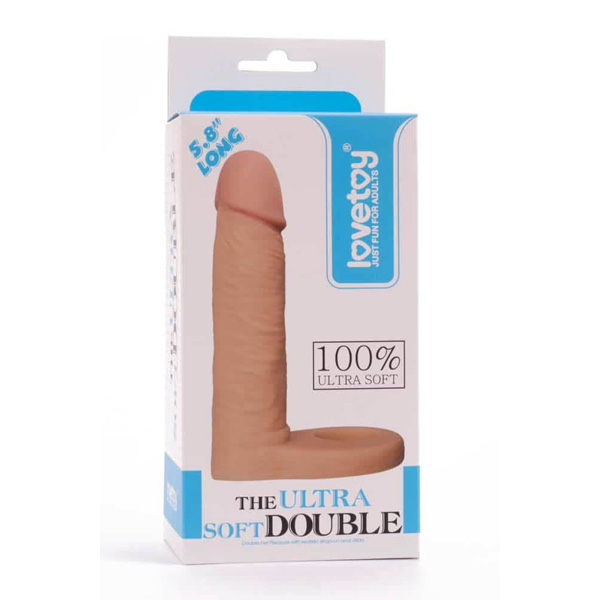 Fallo Per Doppia Penetrazione 5.8" – colore carne, taglia S/M