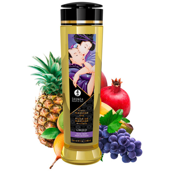 Shunga - Olio da Massaggio Libido Frutta Esotica 240ml