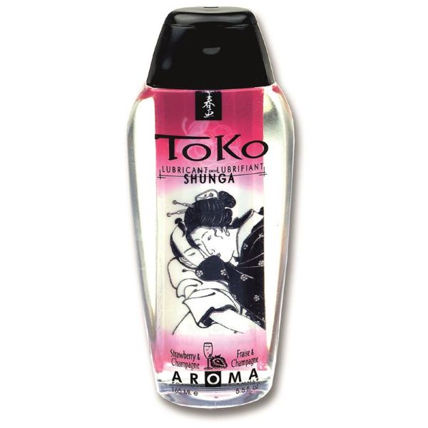 Toko Champagne and Strawberry Lubricant 165ml