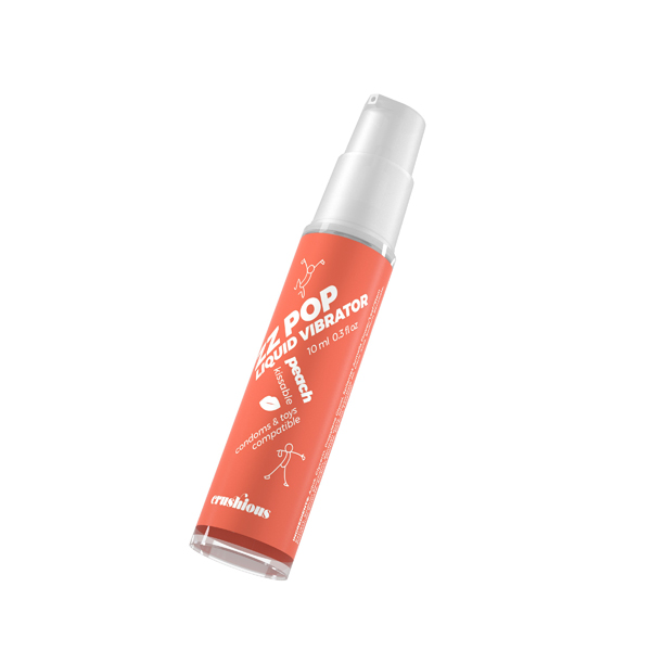 Vibratore Liquido Zz Pop Aromatizzato Alla Pesca – confezione da 10 ml