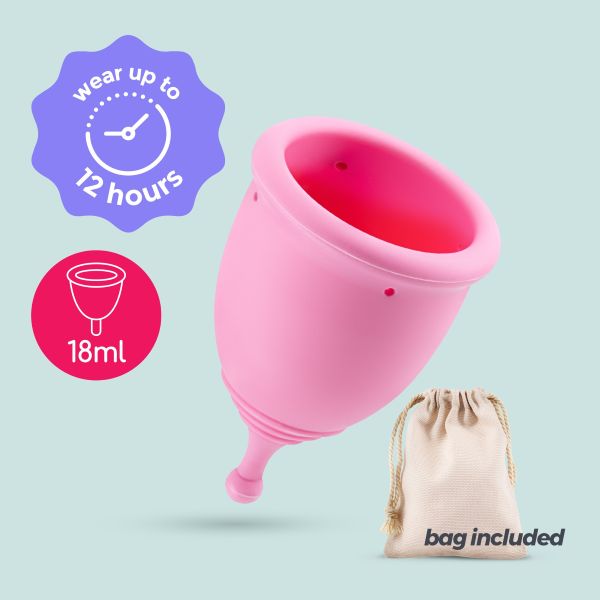 Crushious Minerva XS Menstrual Cup With Pouch