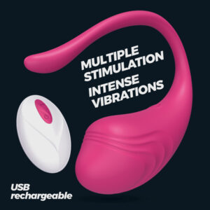 Uovo Vibrante Usb Con Telecomando – fucsia