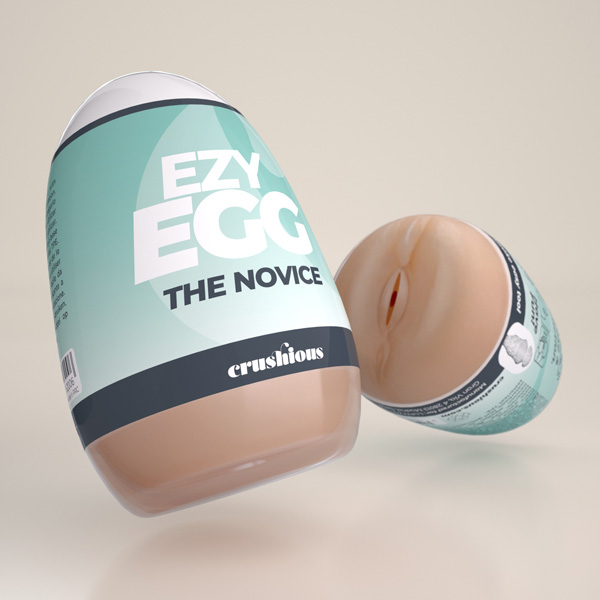Ovetto Masturbatore Vagina "Ezy The Novice" – forma vagina, colore carne, taglia S