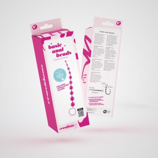 Catena Anale Rosa a 10 Palline