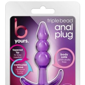 Plug Mini Triple Palline Gelly Viola