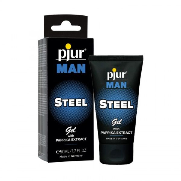 Stimolante Uomo Pjur Man Steel 50 ml Gel