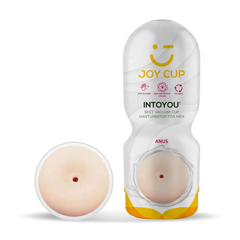 Masturbatore Ano Barattolo – stimolante 5in, forma ano, colore carne, taglia S/M