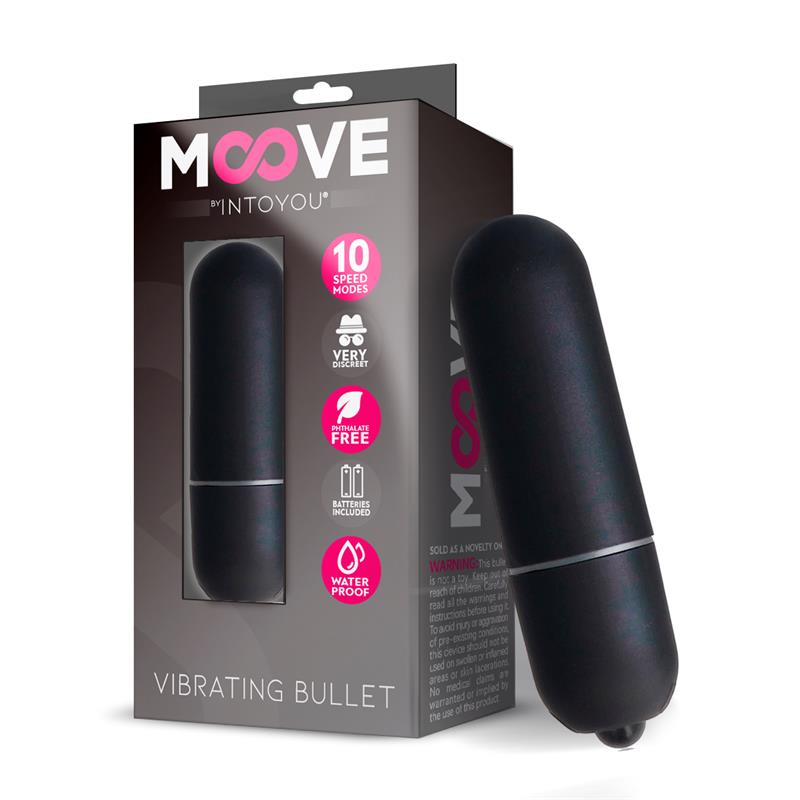 Bullet Batteria Nero – piccolo vibratore a forma di design