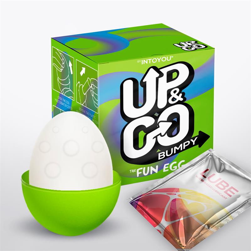 Up & Go Bumpy Fun Egg – ovetto per uomo
