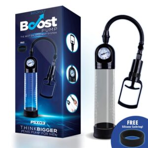 Boost Pumps Pompa A Mano Con Calibro Per Pene – trasparente