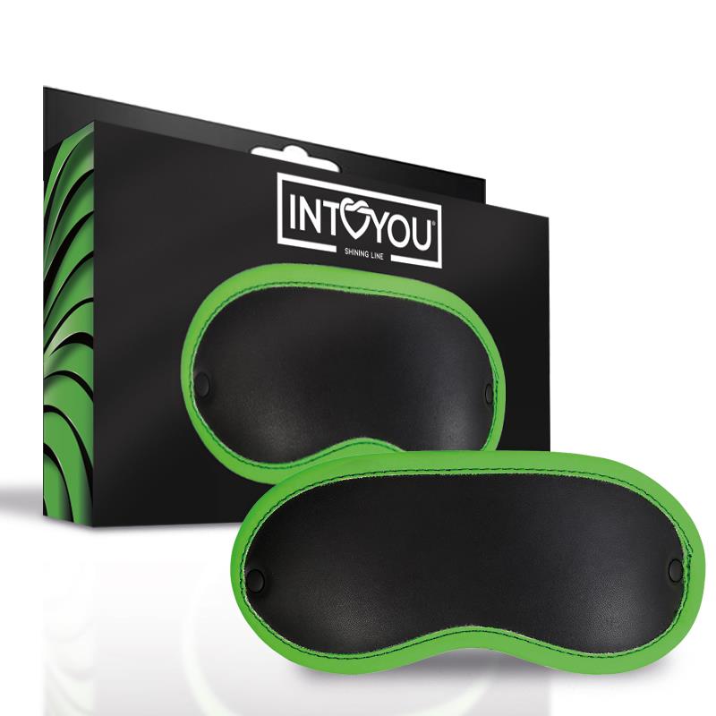 Mascherina Occhi Nero e Fluo – Taglia Unica