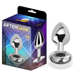 Plug Metallo M Brillantino Bianco – design elegante e forma ergonomica