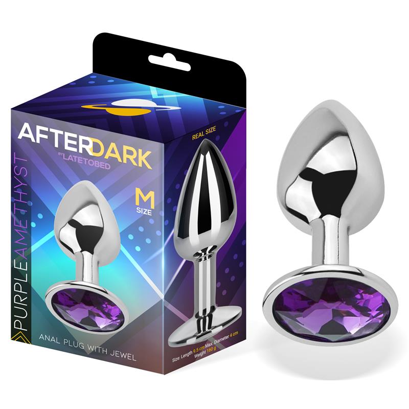 Plug Metallo M Brillantino Viola – design elegante