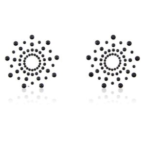 Adesivo Contorno Capezzoli Nero – Taglia Unica