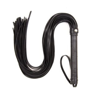 Flogger Black – frusta per BDSM in colore nero
